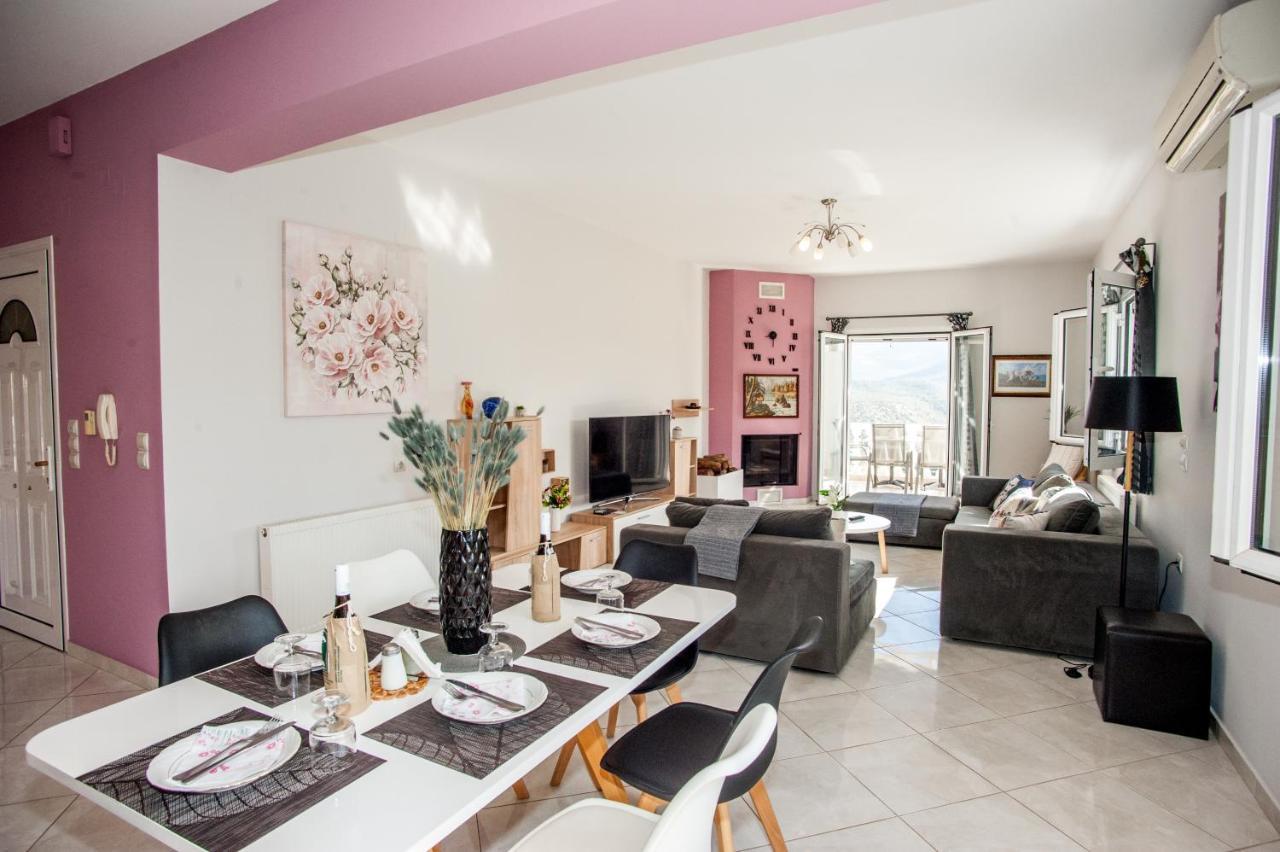 Nikos Apartments Spacious And Panoramic 아르고스톨리온 외부 사진